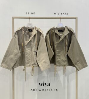 Giacca Wiya a vento beige