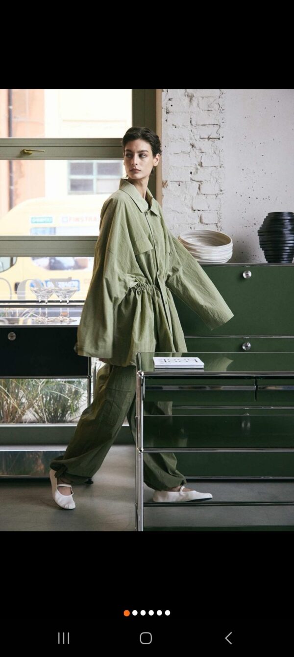 Giacca vento  Wiya verde - immagine 2