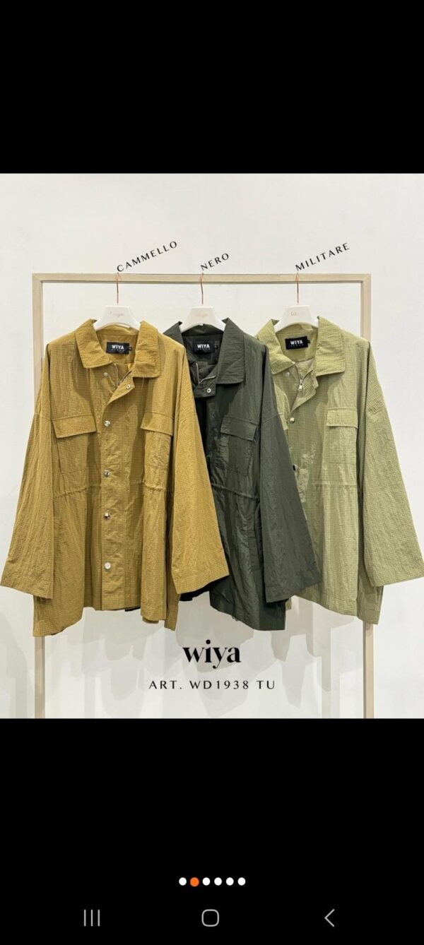 Giacca vento  Wiya verde - immagine 5