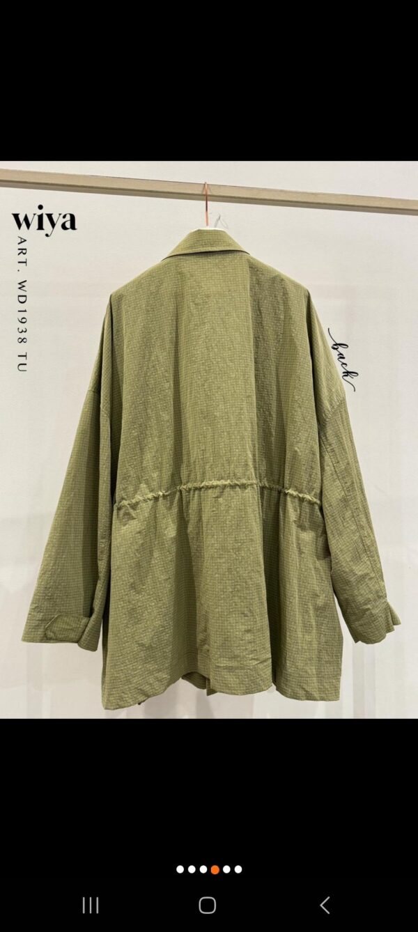 Giacca vento  Wiya verde - immagine 4