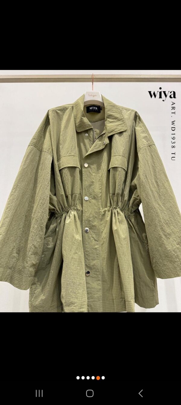 Giacca vento  Wiya verde - immagine 3