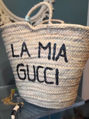 Borsa paglia Cristina e i suoi colori Gucci